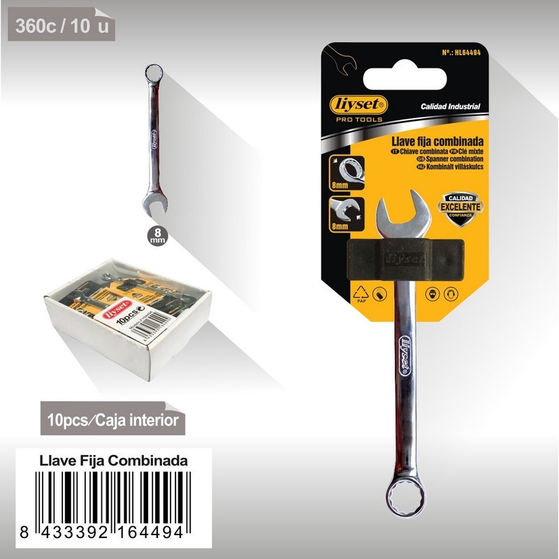 Llave Fija Combinada