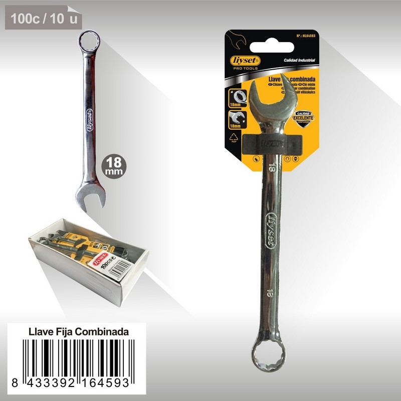 Llave Fija Combinada 2