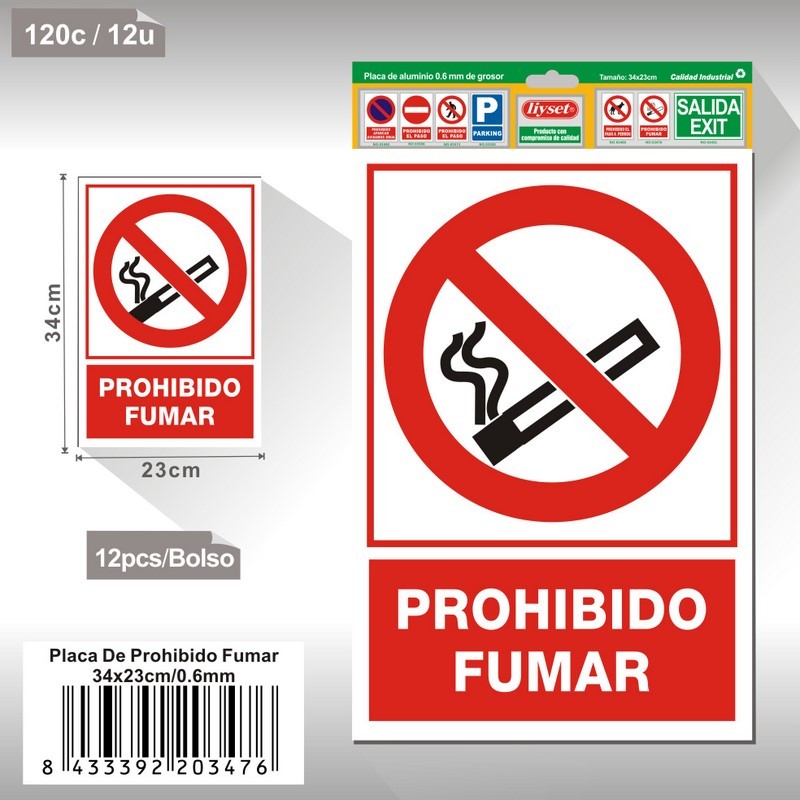 Placa de Prohibido