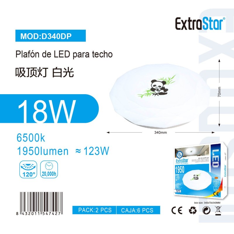 Plafón de LED para Techo